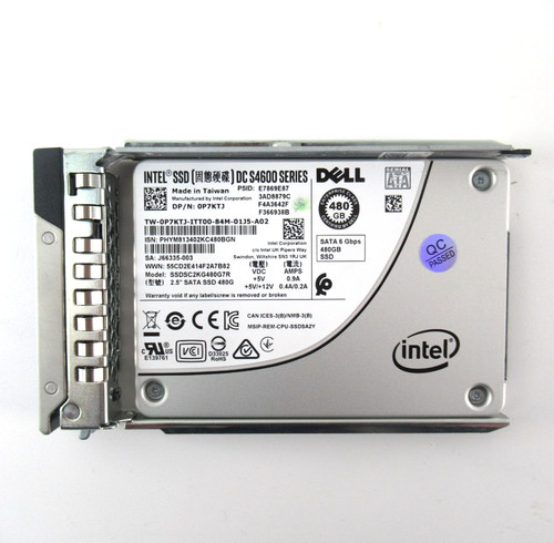 Intel DC S4600 Series 480GB SATA-III 2,5" 6Gb/s SSD - P7KTJ