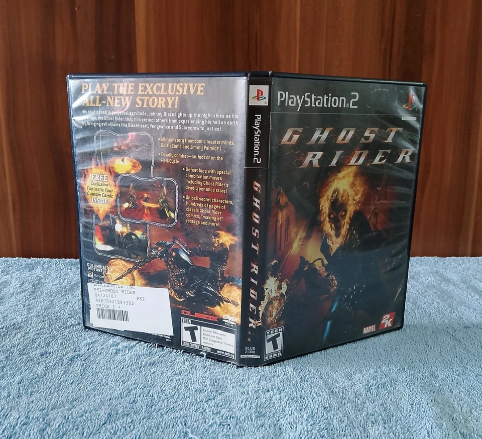 Ghost Rider (Sony PlayStation 2, PS2) CIB Complete w/ Manual - Image 3 of 4