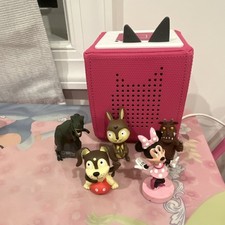 tonies Toniebox Pink Audio Player with 5 Disn...