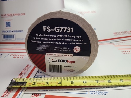 FS-G7731 | All Weather Lamtec WMP-VR Facing Tape | Metal Building Insulation Tap - Picture 9 of 10