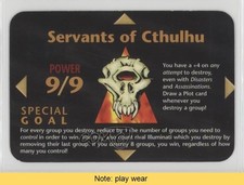 1996 Illuminati: New World Order Limited Servants of Cthulhu READ 2k3