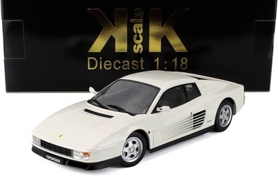 KK-Scale 1/18 Ferrari Testarossa 1986 White KKDC180514