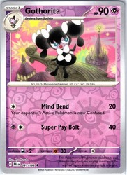 Gothorita 091/193 Paldea Evolved Reverse Holo Uncommon