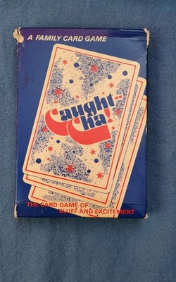 Amerikanisches Kartenspiel Caught-cha Most exciting bluff game ever! Fundex 1987