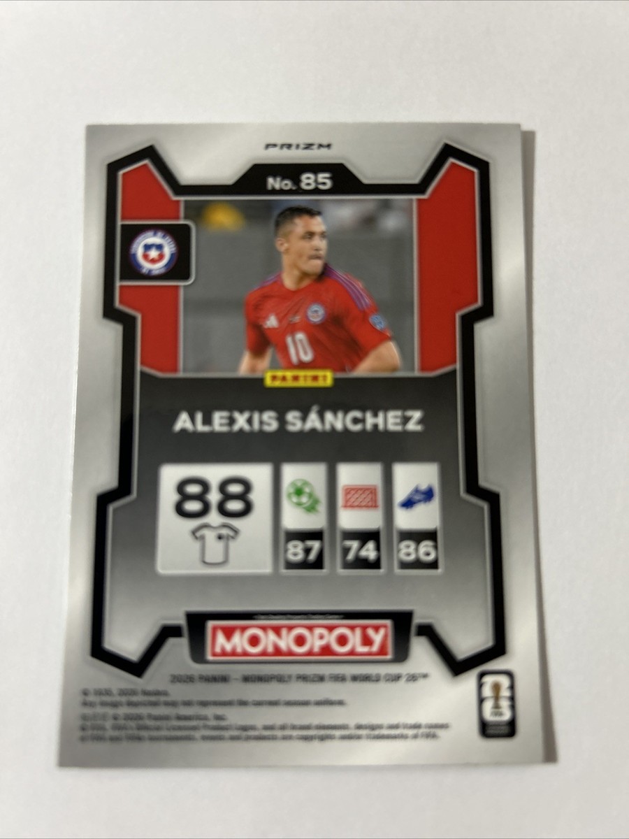 Alexis Sanchez Chile #85 Green Wave | eBay
