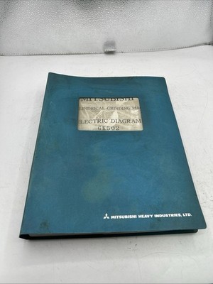 Mitsubishi gk502  Electric Diagram CNC Cylindrical Grinding Machine Manuals