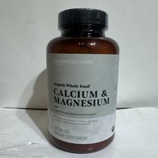 Amazon Elements Organic Whole Food Calcium & ...