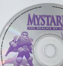Mystaria: The Realms of Lore (Sega Saturn, 1995) Game Disc - Tested