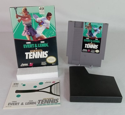 Top Players Tennis Nintendo Entertainment System NES CIB Complete in Box Tested