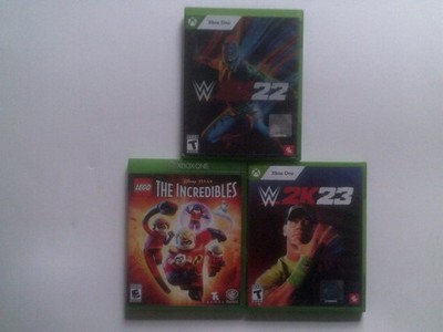 XBox One W2k22 Incredibles W2K23 Pre-owned Lot