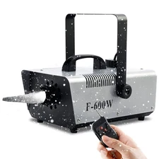 TCFUNDY Snow Machine 600W Snow Making Machine Snowflake Maker for Christmas W...