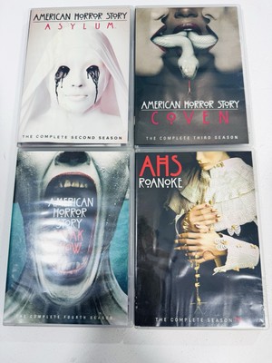 American Horror Story DVD Lot Seasons 2 asylum,3 Coven,4 Freak Show, & 5 Roanoke
