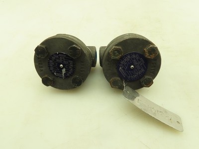 Bonney Forge HL-52  T-Style Steel Ball Check Valve 1/2'' NPT Class 800#  LOT OF 2