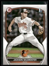 Jackson Baumeister 2023 Bowman Draft Baltimore Orioles #BD-84