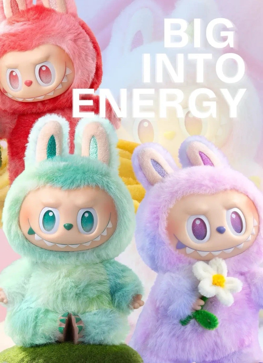 USA) AUTHENTIC Labubu The Monsters - NEW Big Into Energy
