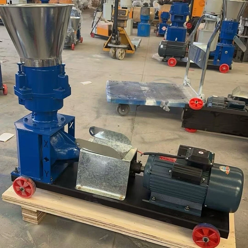 Máquina de pellets de alimentación de animales y pollos 110V-120V (60HZ) 6HP EE. UU. enchufe Foto 2 de 4