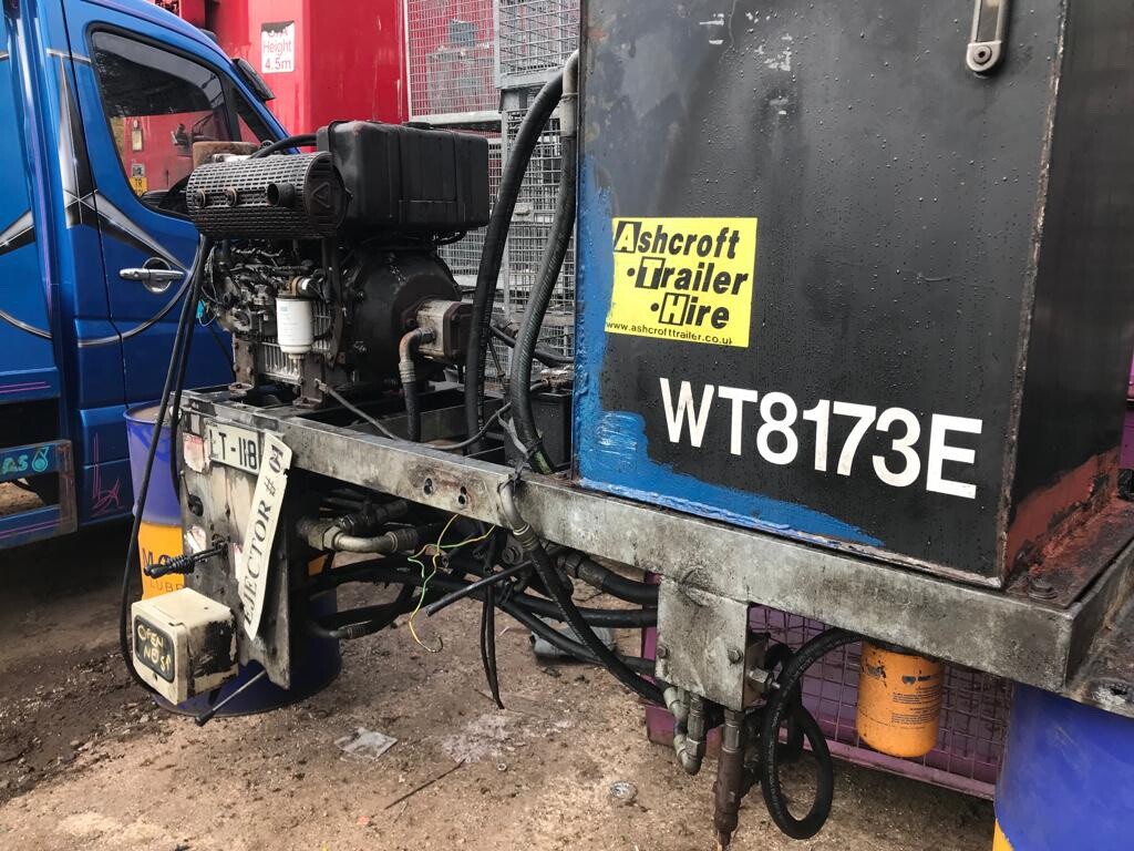 Used Diesel Hydraulic power pack eBay