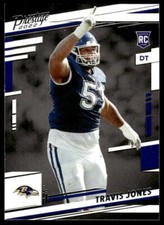 2022 Panini Prestige 358 Travis Jones Baltimore Ravens Football RC