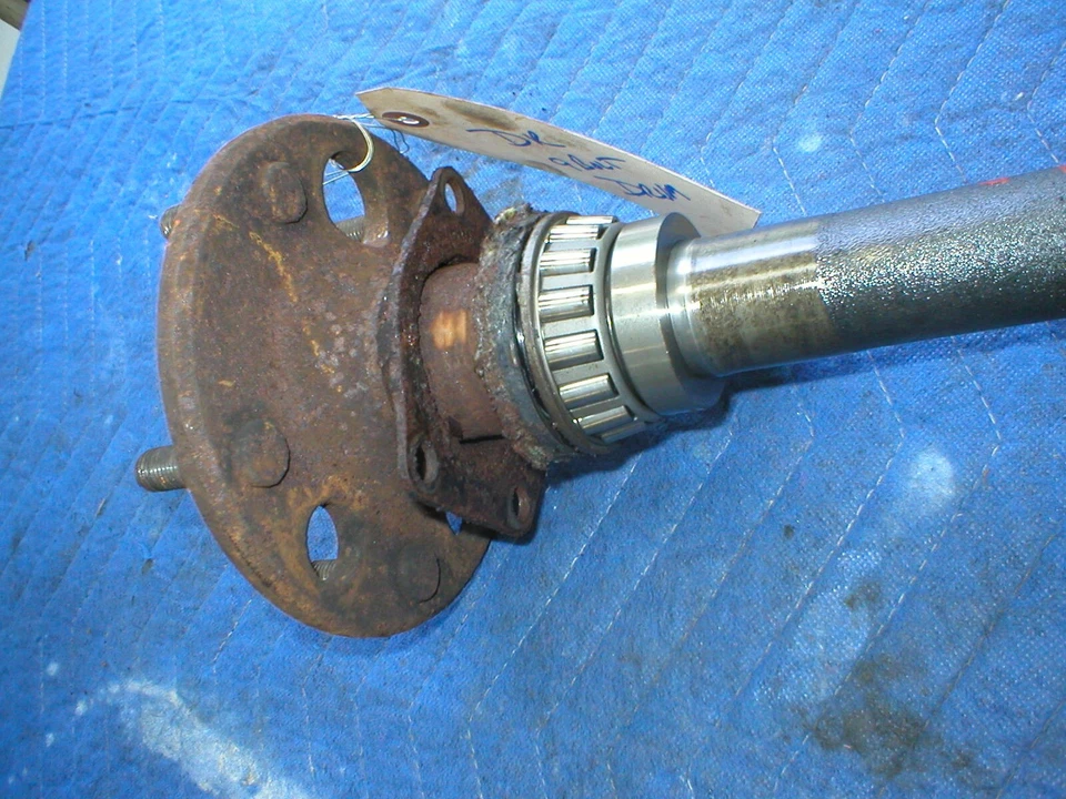 1985-89 Nine 9 pernos trasero Borg Warner frenos de tambor cojinete de eje lateral del conductor LH Foto 3 de 4