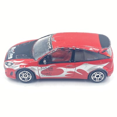 Realtoy Ford Focus RS WRC Rally Car Racing Model Car Red 1:64