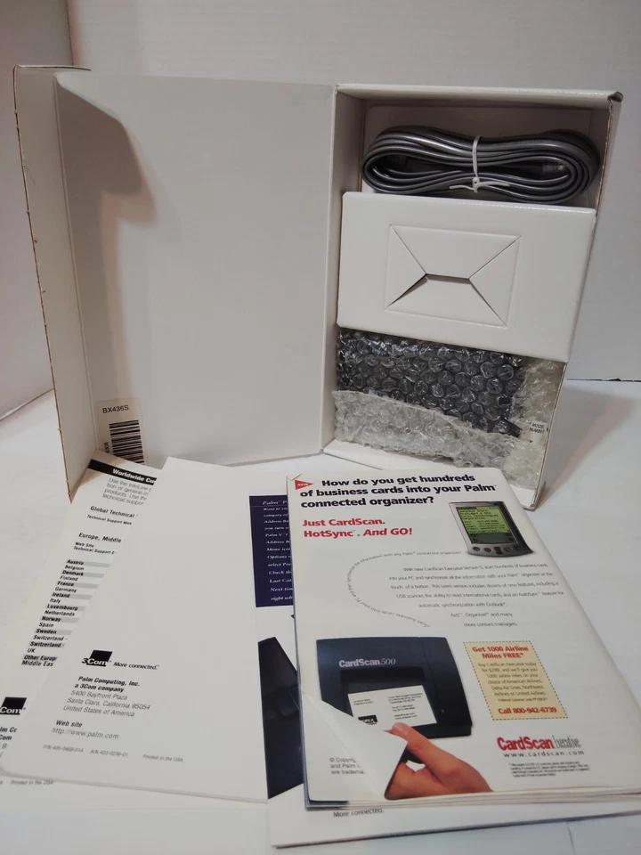 3Com Genuine Palm V Modem 10401U IBM WordPad c3 New Sealed - Image 4 of 4