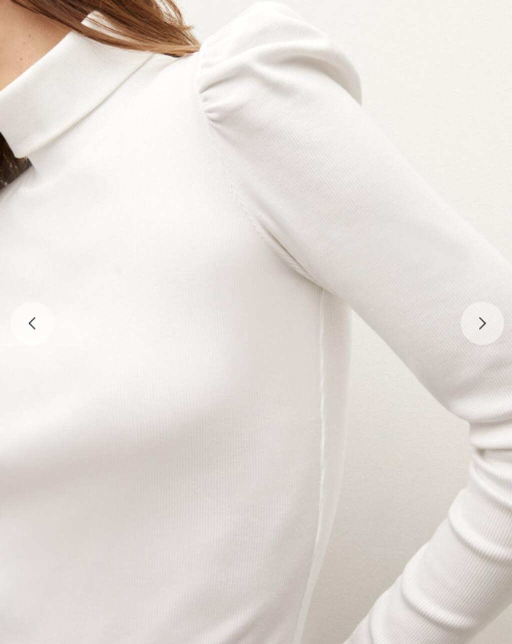 Veronica Beard Cedar Turtle Neck Gray Ribbed Top … - image 10