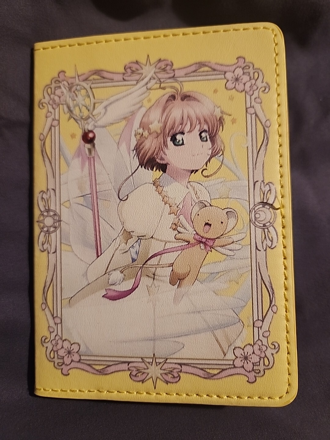 Stylish Cardcaptor Sakura Passport Holder for Anime Fans-image