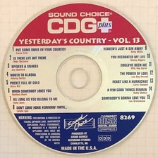 SOUND CHOICE SPOTLIGHT - YESTERDAY'S COUNTRY -V13 - SC8269 - KENNY ROGERS  MORE
