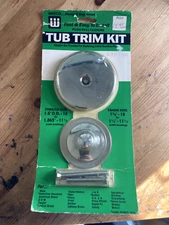 WATCO - Tub Trim Kit - Bathtub / Shower - New Old Stock / Vintage - Push / Pull