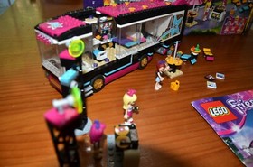 LEGO Friends Pop Star Tour Bus Set #41106, Pre-Owned