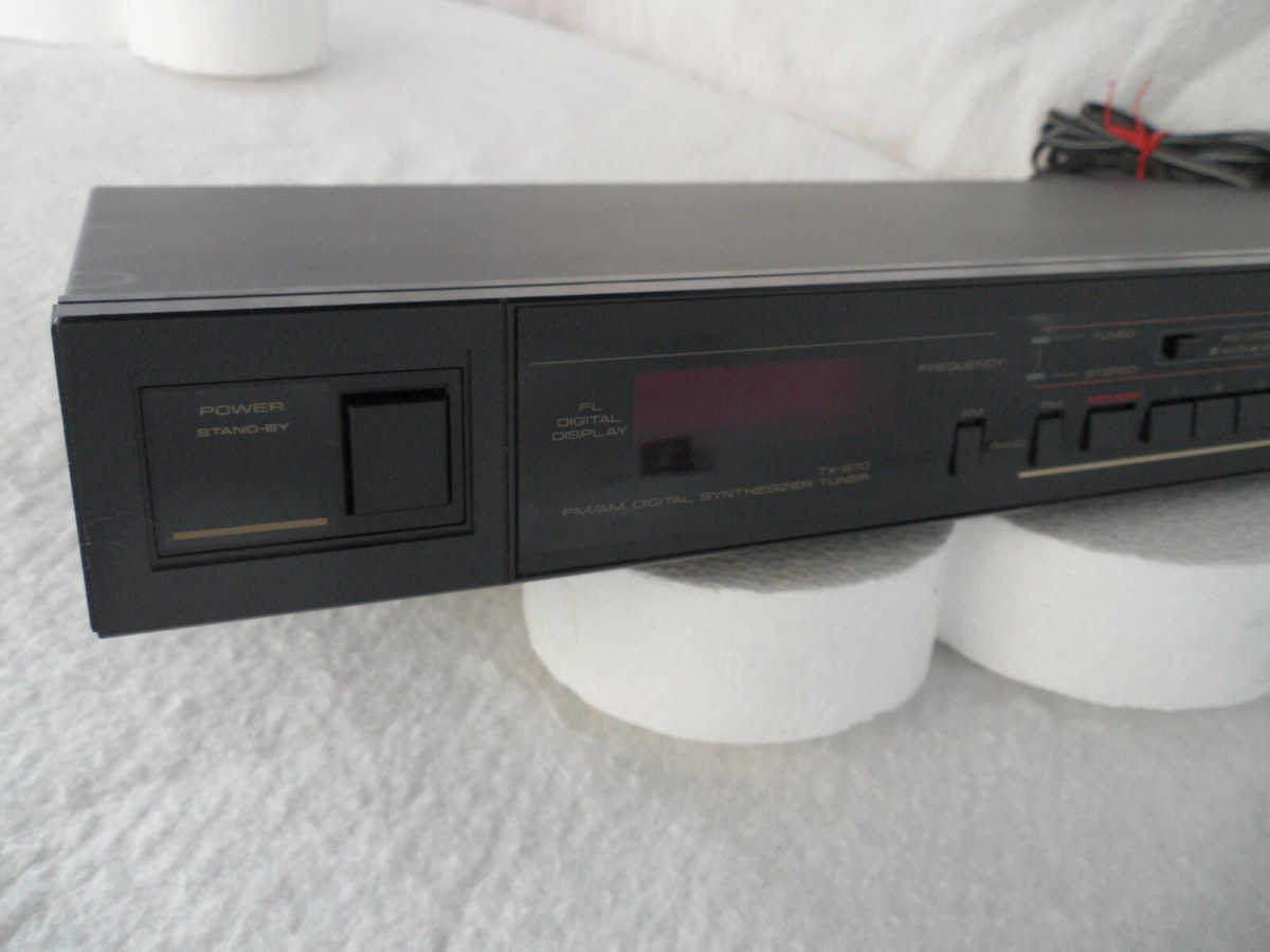 Pioneer TX-970 Stereo FM/AM Digital Synthesized Tuner Tested | eBay