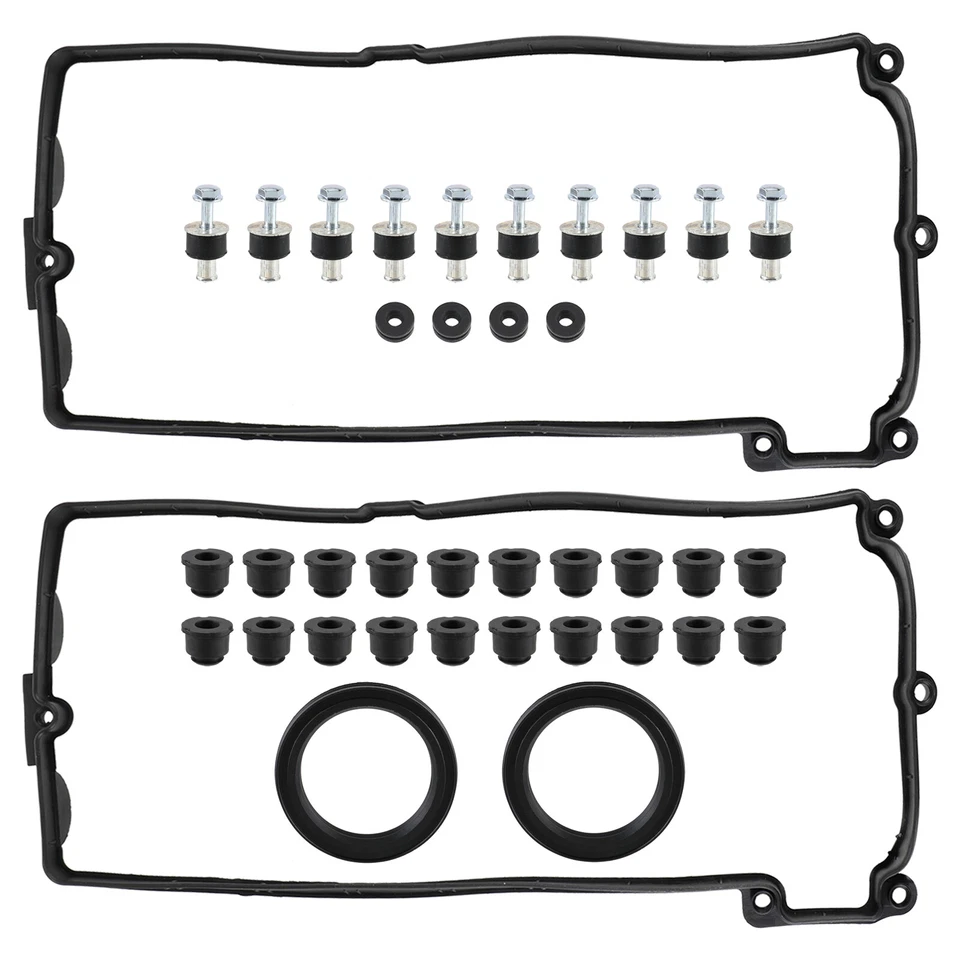 Juego de juntas de cubierta de válvula para BMW X5 545i 550i 645Ci 650i 745i N62 E65 4.4 4.8L N62 Foto 2 de 4
