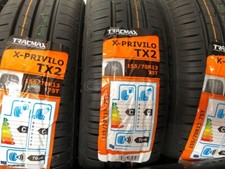 4 Pneumatici estivi 155 70 13 75T Tracmax TX2 gomme nuove DOT2025 + omaggio