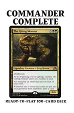 The Gitrog Monster RAMP LAND SACRIFICE Magic MTG Custom Commander Deck