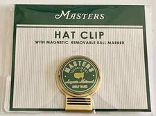 Masters Golf Hat Clip with Removable Ball Mar...