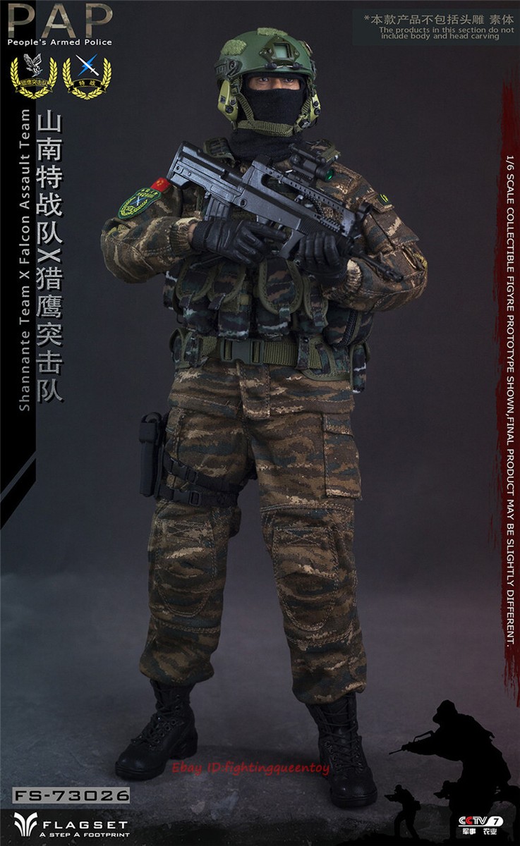 その他 FLAGSET 1/6 Shannante Team X Falcon FLAGSET 73026 PAP Shannan Team X Falcon Assault Team 1/6