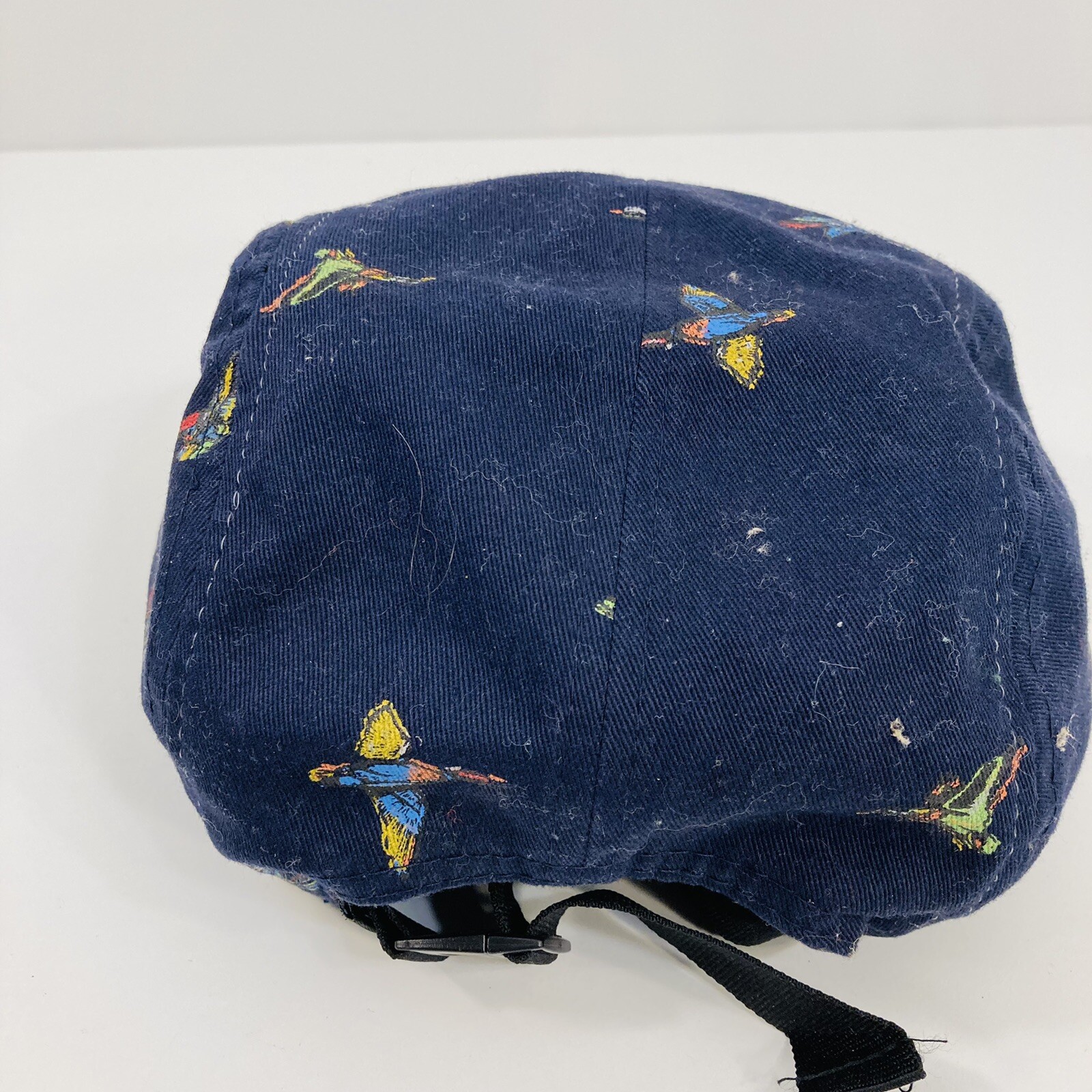 Vans Duck Pattern Leather Patch Adjustable Hat Cap - image 4