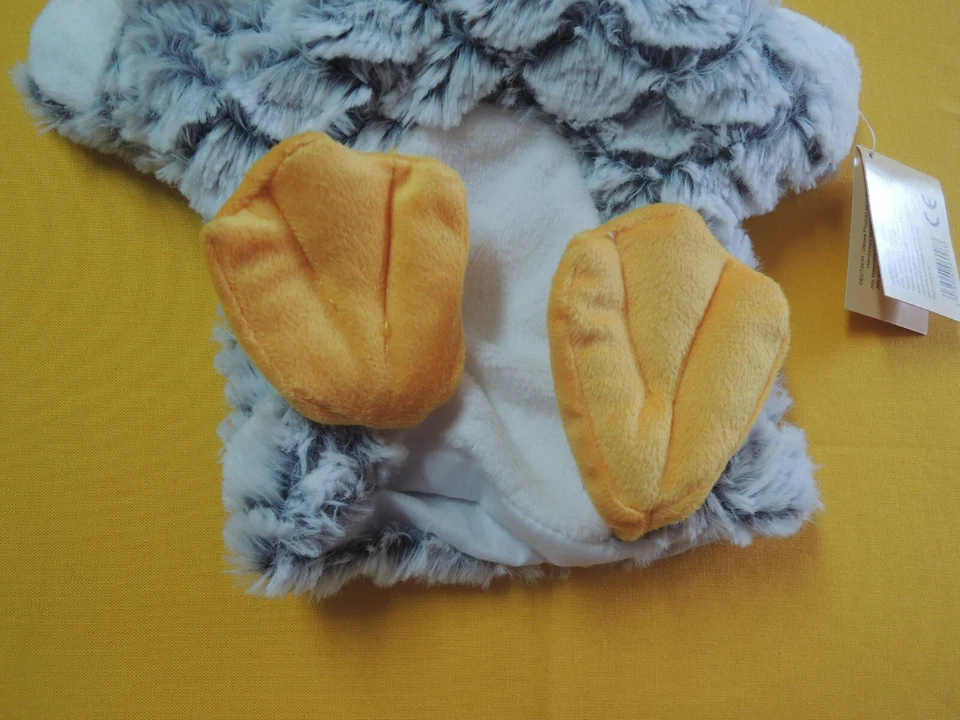 1 Handpuppen Eulen Plüsch Kinder Kuscheltier Tiere Plüschtier Rollenspiele (2) - Bild 3 von 4