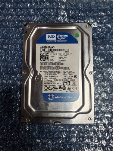 Western Digital WD3200AAKS-75L9A0 320GB SATA 7200RPM 3.5" HDD WD Caviar Blue