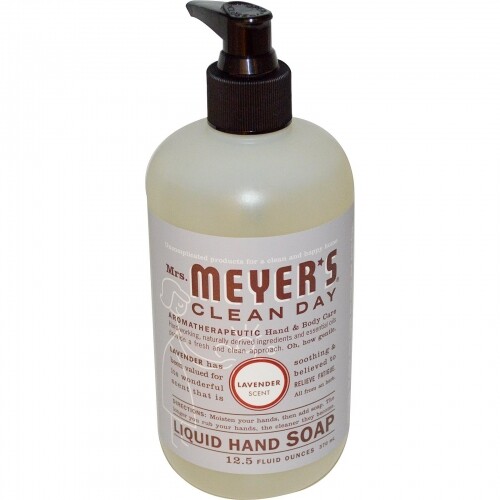 iHerb UK - Mrs. Meyers Clean Day , Hand Soap, Lavender 12.5 Fl Oz (370 Ml) - Image 4
