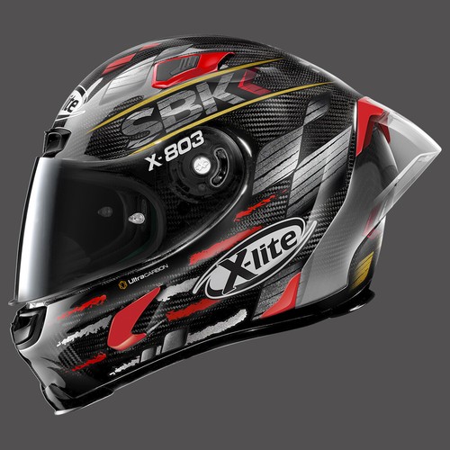 Casco integrale X-LITE X-803 RS ULTRA CARBON SBK 32 CARBON | eBay