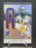 2020-21 Panini Donruss Elite LeBron James Spellbound "A" Insert Card #12 Lakers
