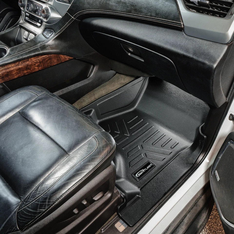 SMARTLINER Custom Fit Floor Mats Cargo Liner Set 2015-2020 Chevy Tahoe GMC Yukon - Изображение 3 из 4