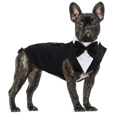 Dog Tuxedo for Medium Dogs Dog Suit and Bandana Set Dog Wedding Outfit with B...
