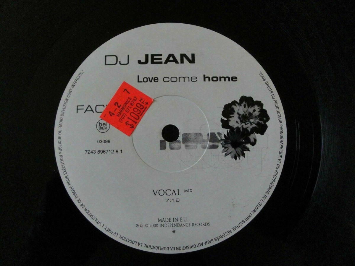 DJ JEAN LOVE COME HOME 12