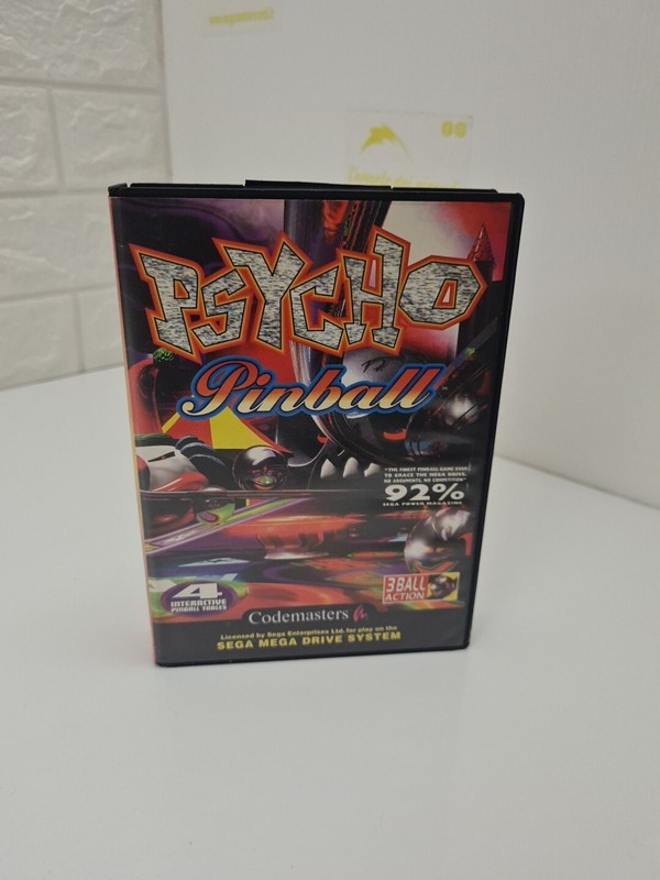 Sega Mega Drive Psycho Pinball #2