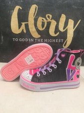Little Girls Skechers S Lights Twinkle Lite Peace Princess 10971L/BKMT
