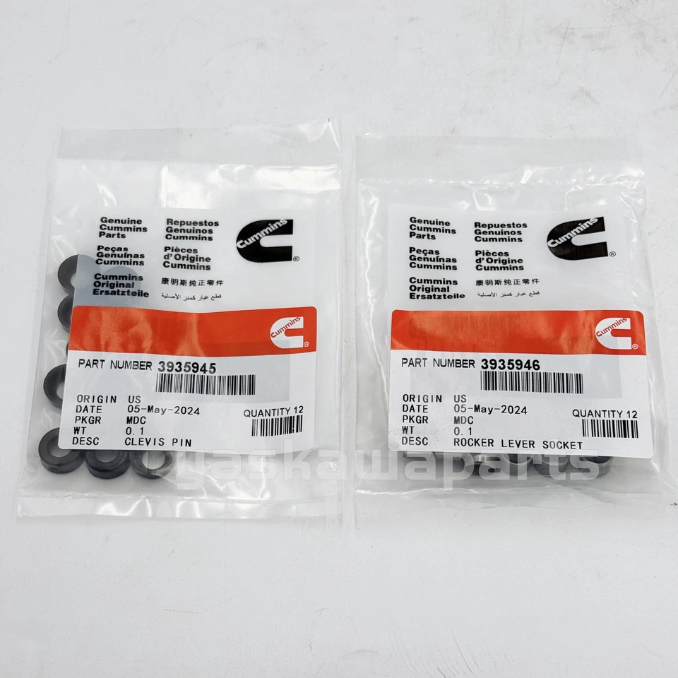 12X Retenedor de enchufe de cabeza de brazo basculante para 03-18 Dodge 5.9 6.7 RAM Cummins2500 3500 Foto 2 de 4