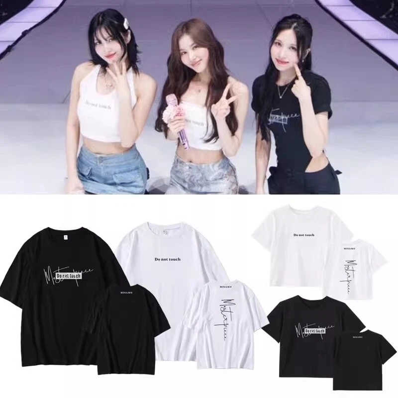 Kpop TWICE MISAMO TSHIRT Do not touch Concert Short Sleeve TEE