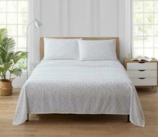 Lenzuolo Rachel Ashwell Simply Shabby Chic Queen Candy Floreale 100% COTONE Raro HTF 